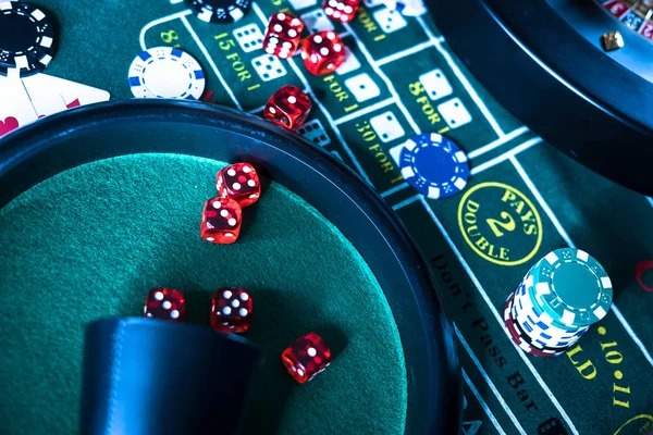 Live dealer studio with multi-camera setup showing blackjack table